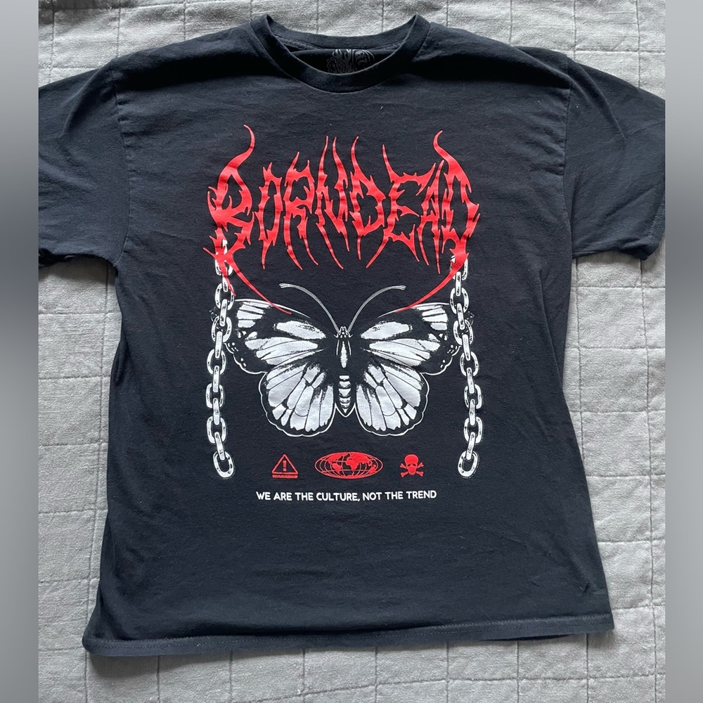 Borndead tee large